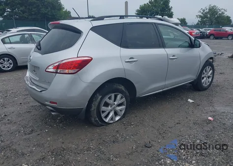 2011 Nissan Murano Sv из США, поврежденный, VIN JN8AZ1MW4BW171918